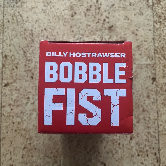BILLY HOSTRAWSER BOBBLEHEAD FIST TORONTO ROCK LACROSSE MAN CAVE/5000 BRAND NEW!! - Picture 5 of 7